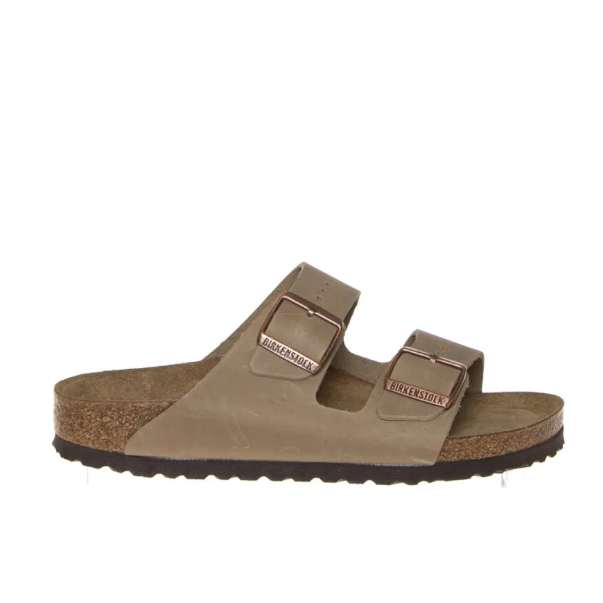 BIRKENSTOCK CIABATTA ARIZONA SOFT 552813 TABACCO NARROW FIT