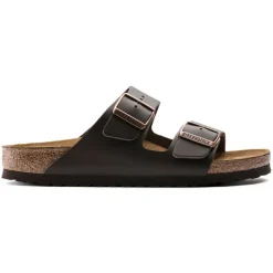 BIRKENSTOCK CIABATTA ARIZONA 51103 PELLE MARRONE NARROW FIT