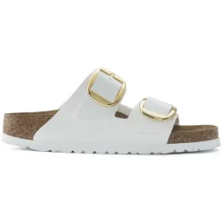 BIRKENSTOCK CIABATTA ARIZONA BIG BUCKLE 1019818 BIANCO NARROW FIT