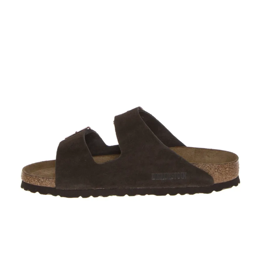 BIRKENSTOCK CIABATTA ARIZONA SOFT 951313 MOKA NARROW FIT