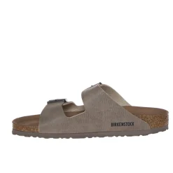 BIRKENSTOCK CIABATTA ARIZONA VEGAN 1023041 GRIGIO NARROW FIT