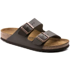 BIRKENSTOCK CIABATTA ARIZONA 51103 PELLE MARRONE NARROW FIT