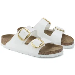 BIRKENSTOCK CIABATTA ARIZONA BIG BUCKLE 1019818 BIANCO NARROW FIT