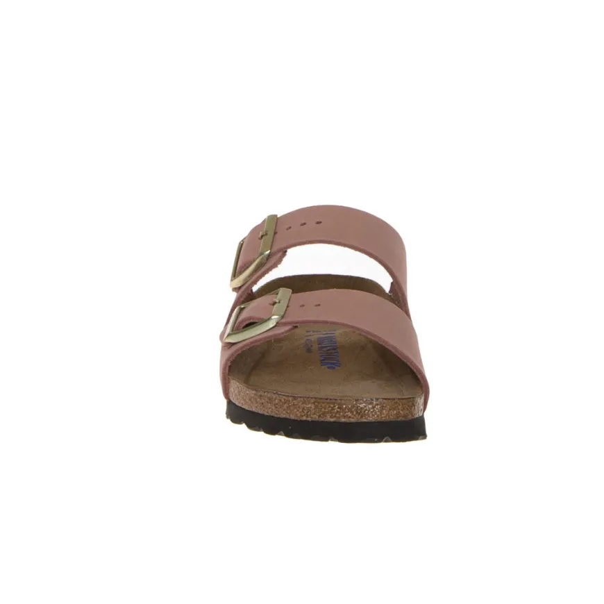 BIRKENSTOCK CIABATTA ARIZONA SOFT 1024219 ROSA ANTICO NARROW FIT