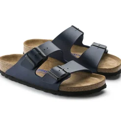 BIRKENSTOCK CIABATTA ARIZONA SOFT 051063 BLU NARROW FIT