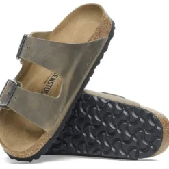 BIRKENSTOCK CIABATTA ARIZONA 1027039 FADED KHAKI NARROW FIT