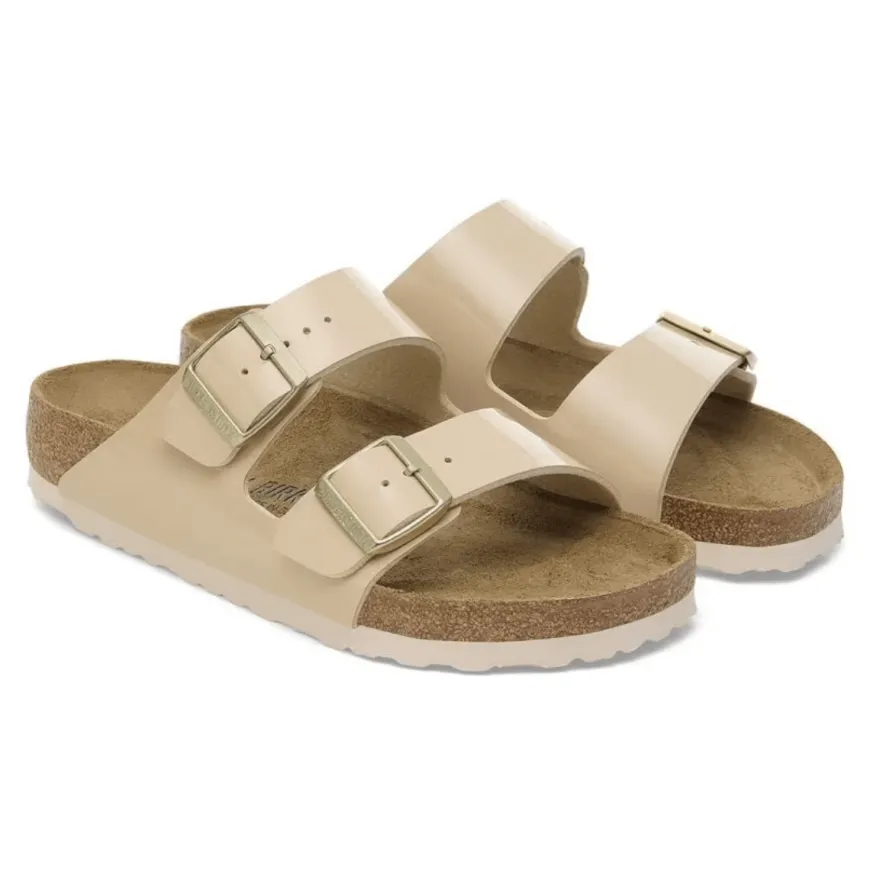 BIRKENSTOCK CIABATTA ARIZONA 1013070 PATENT SAND NARROW FIT