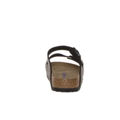 BIRKENSTOCK CIABATTA ARIZONA SOFT 551253 NERO NARROW FIT