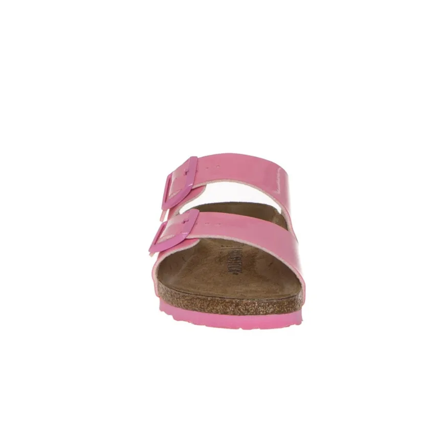 BIRKENSTOCK CIABATTA ARIZONA 1024104 PATENT CANDY PINK NARROW FIT