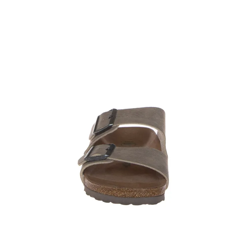 BIRKENSTOCK CIABATTA ARIZONA VEGAN 1023041 GRIGIO NARROW FIT