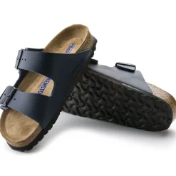 BIRKENSTOCK CIABATTA ARIZONA SOFT 051063 BLU NARROW FIT