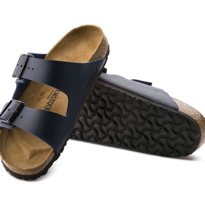 BIRKENSTOCK CIABATTA ARIZONA 51753 BLU NARROW FIT