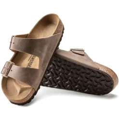 BIRKENSTOCK CIABATTA ARIZONA 352203 OILED TABACCO NARROW FIT