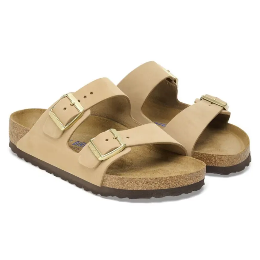 BIRKENSTOCK CIABATTA ARIZONA SOFT 1019016 SANDCASTLE NARROW FIT