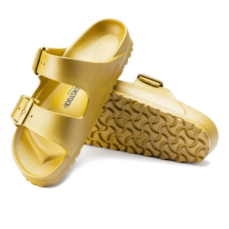 BIRKENSTOCK CIABATTA ARIZONA EVA 1022465 GLAMOUR GOLD NARROW FIT
