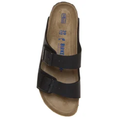 BIRKENSTOCK CIABATTA ARIZONA SOFT 551253 NERO NARROW FIT