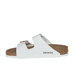 BIRKENSTOCK CIABATTA ARIZONA 1005294 VERNICE BIANCO NARROW FIT