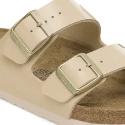 BIRKENSTOCK CIABATTA ARIZONA 1013070 PATENT SAND NARROW FIT