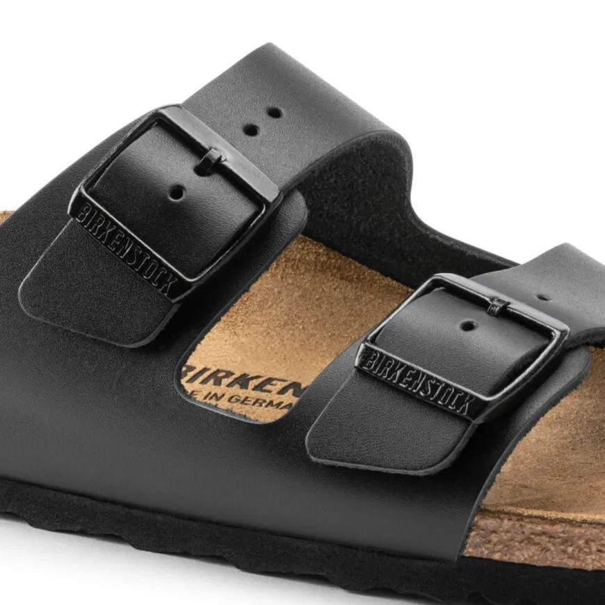 BIRKENSTOCK CIABATTA ARIZONA 051193 PELLE NERA NARROW FIT