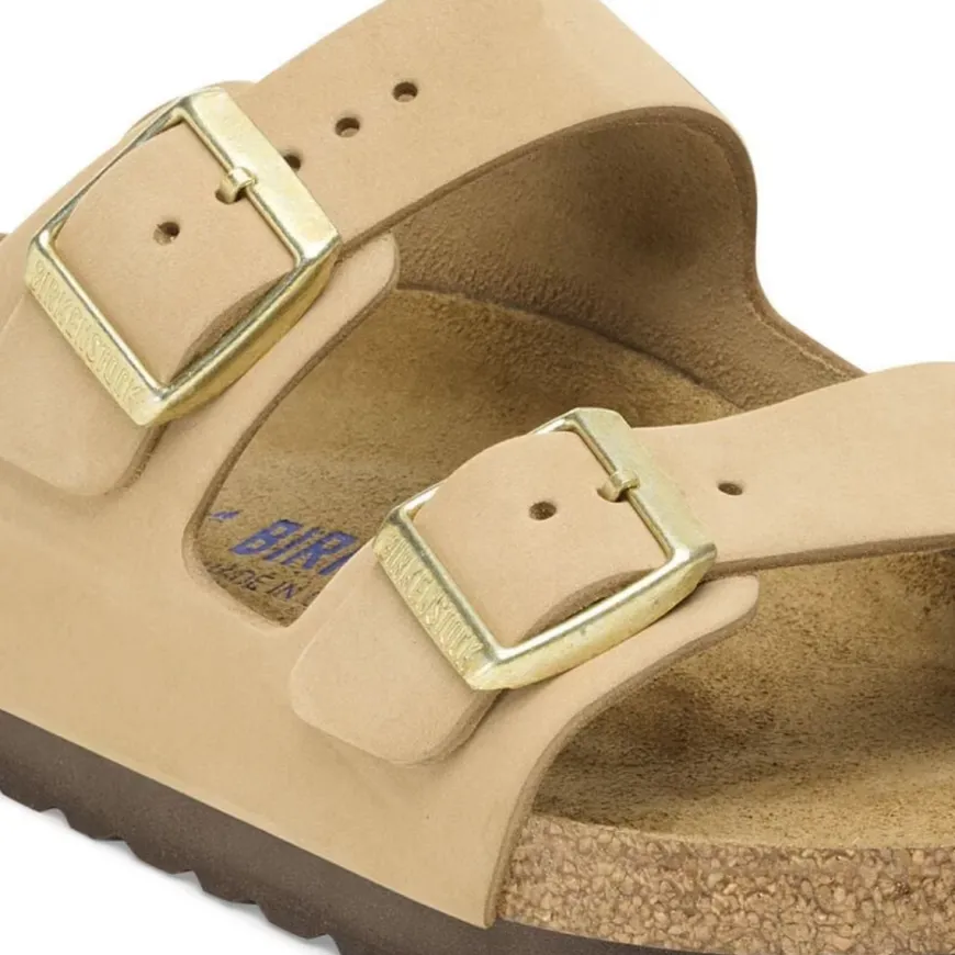 BIRKENSTOCK CIABATTA ARIZONA SOFT 1019016 SANDCASTLE NARROW FIT