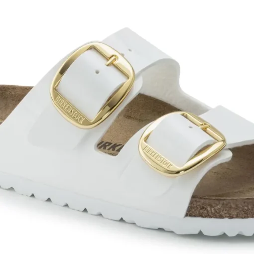 BIRKENSTOCK CIABATTA ARIZONA BIG BUCKLE 1019818 BIANCO NARROW FIT