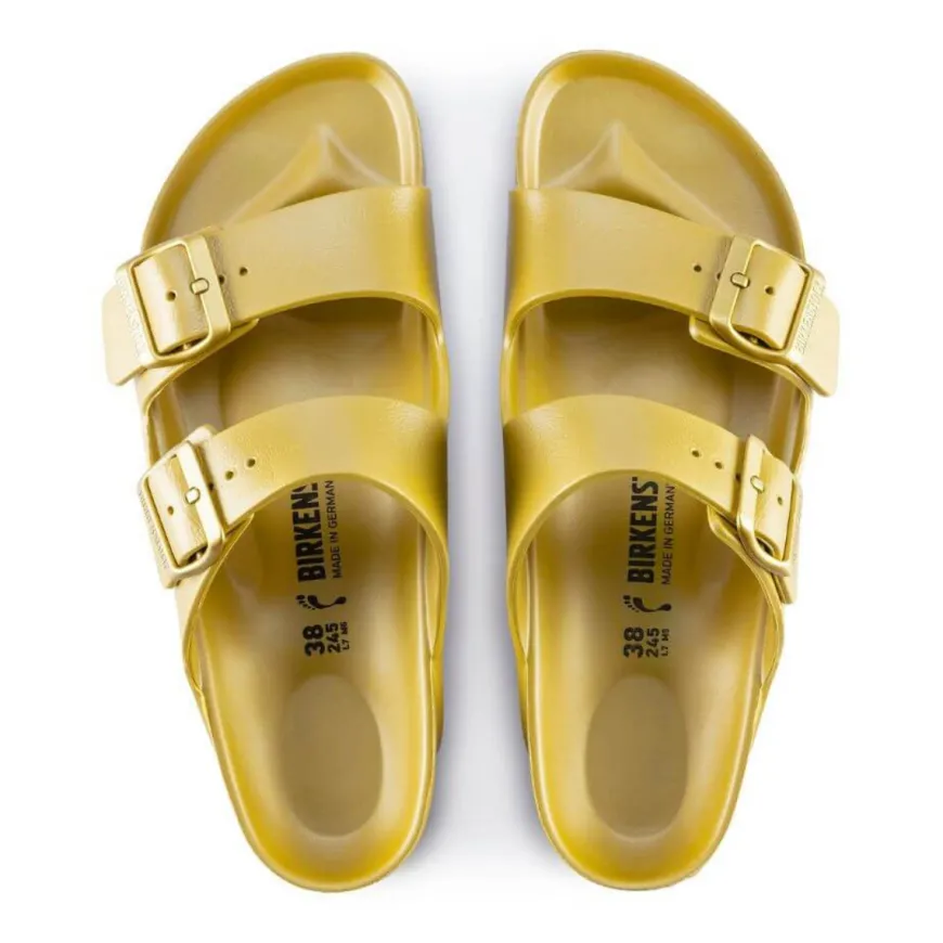 BIRKENSTOCK CIABATTA ARIZONA EVA 1022465 GLAMOUR GOLD NARROW FIT