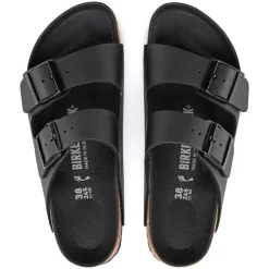 BIRKENSTOCK CIABATTA ARIZONA 1019069 TOTAL BLACK NARROW FIT