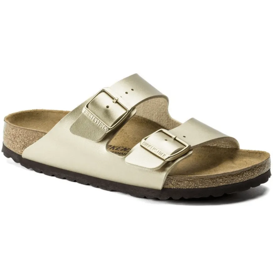 BIRKENSTOCK CIABATTA ARIZONA 1016111 ORO NARROW FIT