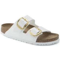 BIRKENSTOCK CIABATTA ARIZONA BIG BUCKLE 1019818 BIANCO NARROW FIT