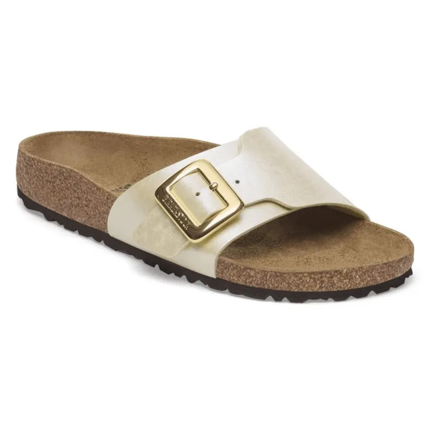 BIRKENSTOCK CIABATTA CATALINA 1029393 GRACEFUL PEARL WHITE NARROW FIT