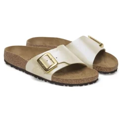 BIRKENSTOCK CIABATTA CATALINA 1029393 GRACEFUL PEARL WHITE NARROW FIT