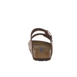 BIRKENSTOCK CIABATTA DONNA ARIZONA SOFT 452763 OILED MARRONE NARROW FIT