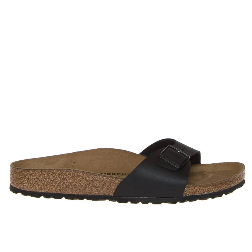 BIRKENSTOCK CIABATTA MADRID 040793 NERO NARROW FIT