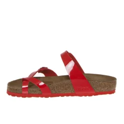 BIRKENSTOCK CIABATTA MAYARI INFRAPOLLICE 1023985 ROSSO REGULAR FIT