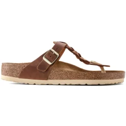 BIRKENSTOCK INFRADITO GIZEH BRAIDED 1021355 COGNAC REGULAR FIT