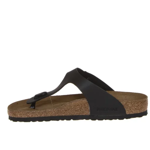 BIRKENSTOCK INFRADITO GIZEH 43691 NERO REGULAR FIT