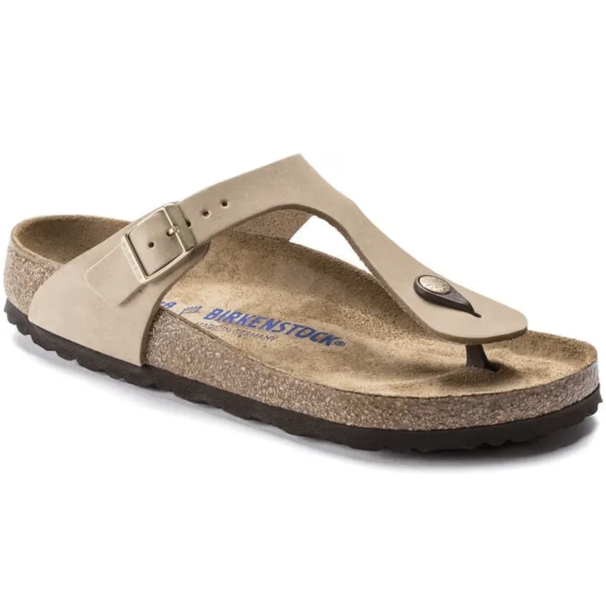 BIRKENSTOCK INFRADITO GIZEH SOFT 1018999 SANDCASTLE REGULAR FIT