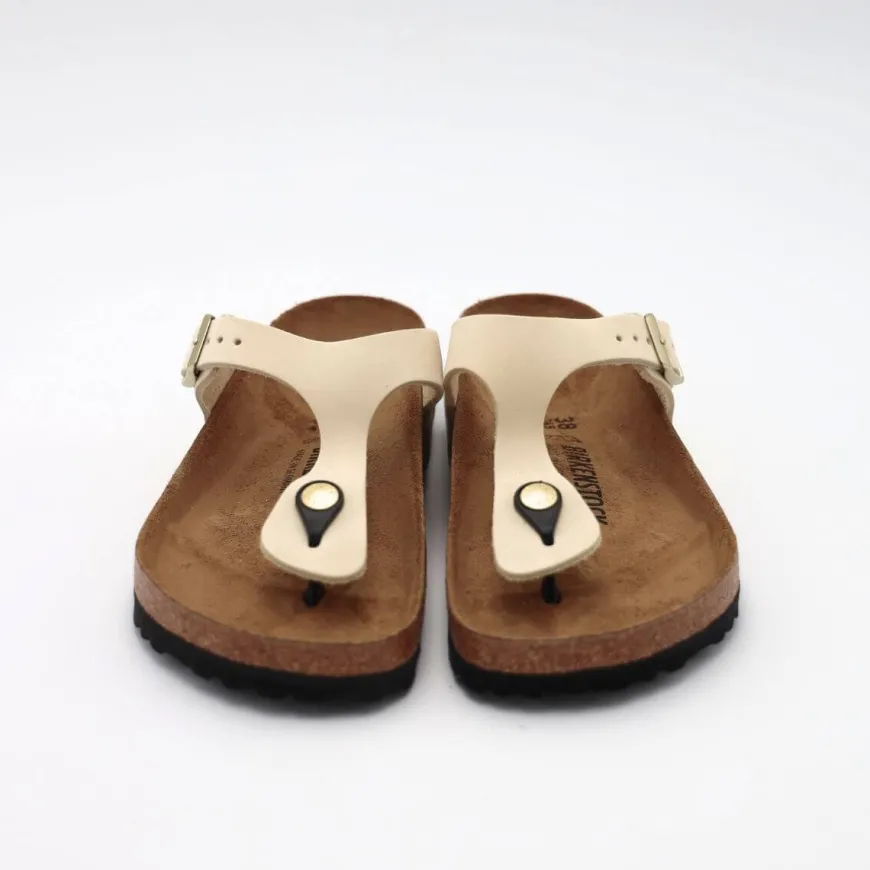 BIRKENSTOCK INFRADITO GIZEH 1026558 ECRU REGULAR FIT
