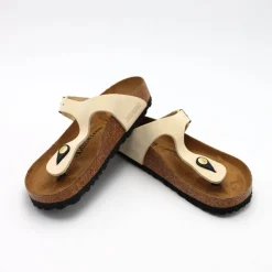 BIRKENSTOCK INFRADITO GIZEH 1026558 ECRU REGULAR FIT