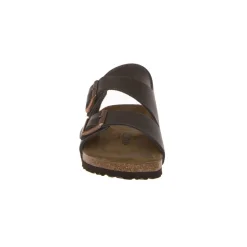BIRKENSTOCK SANDALO MILANO 034103 DARK BROWN NARROW FIT