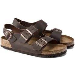 BIRKENSTOCK SANDALO MILANO 034873 HABANA NARROW FIT