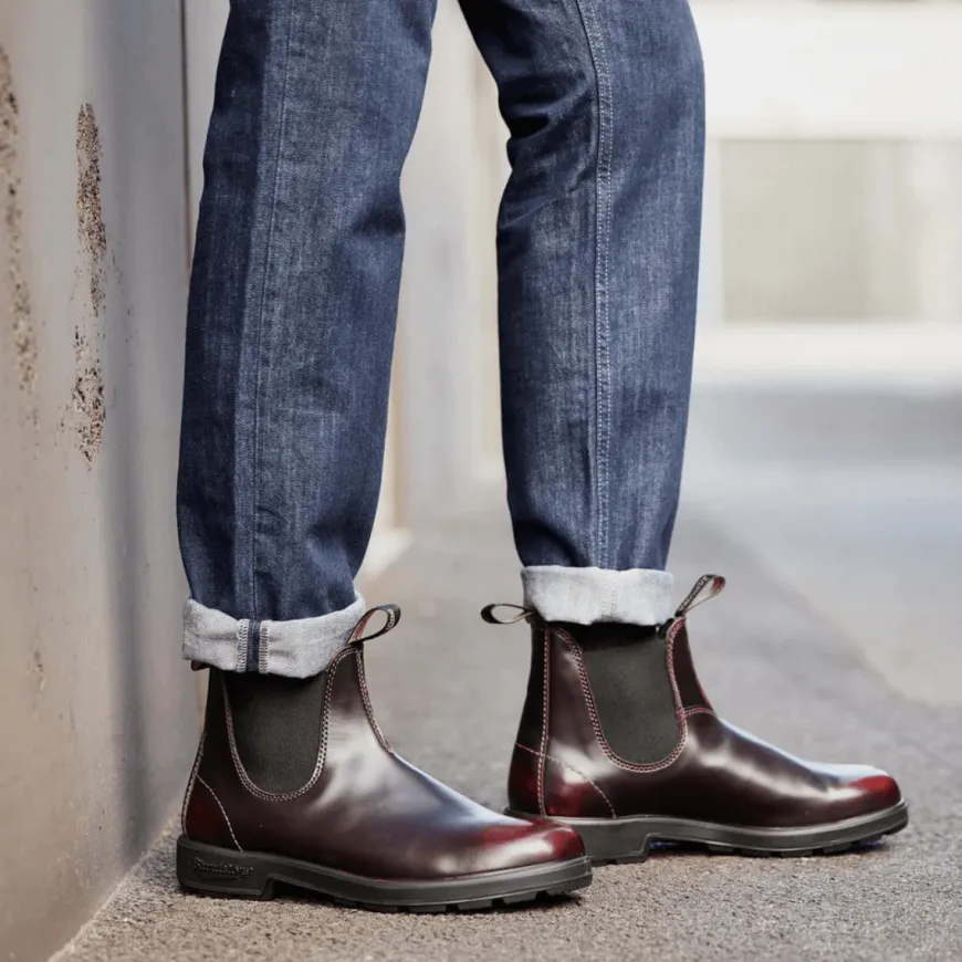 BLUNDSTONE BEATLES UOMO 2412 BORDEAUX