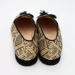 BOTTEGA LOTTI BALLERINA 521T151 INTRECCIO NERO