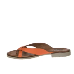 BUENO Y2507 INFRADITO FASCE PELLE ARANCIONE