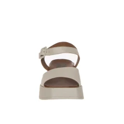 BUENO Y5900 SANDALO PLATFORM PELLE BEIGE