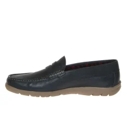 CALLAGHAN 18004 MOCASSINO PELLE BLU