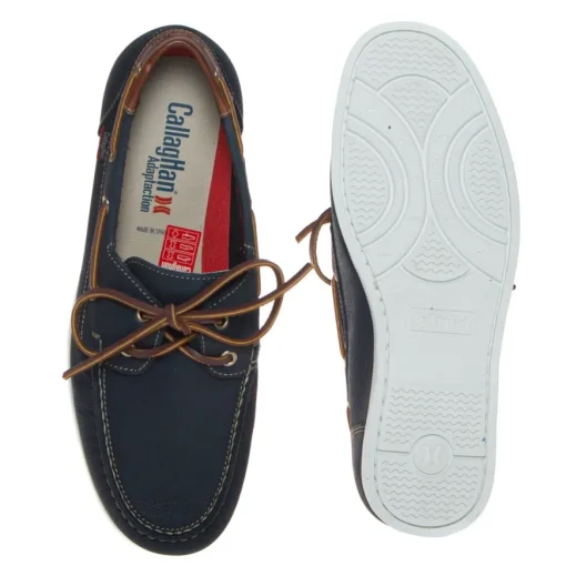 CALLAGHAN MOCASSINO BARCA UOMO 51600 ABIATAR NABUK AZUL