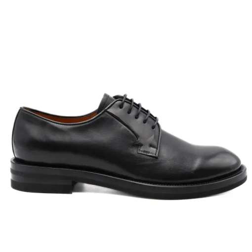 CALPIERRE STRINGATA BH132 DERBY NERO