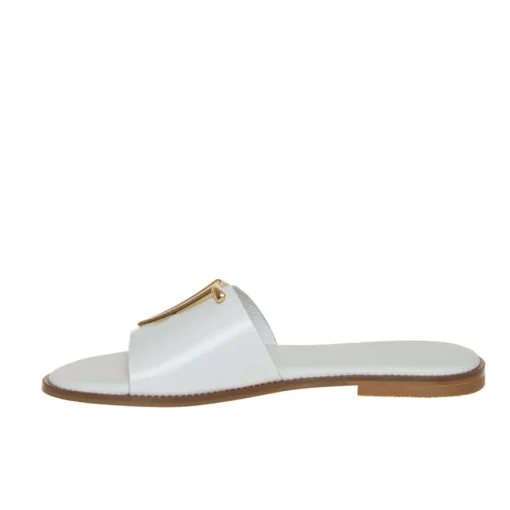 CARYATIS CIABATTA 6428 PELLE BIANCO