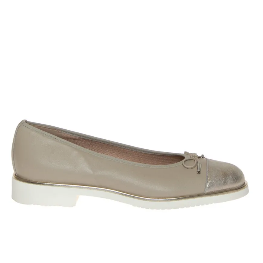 CINZIA VALLE 9559 BALLERINA NAPPA ECRU